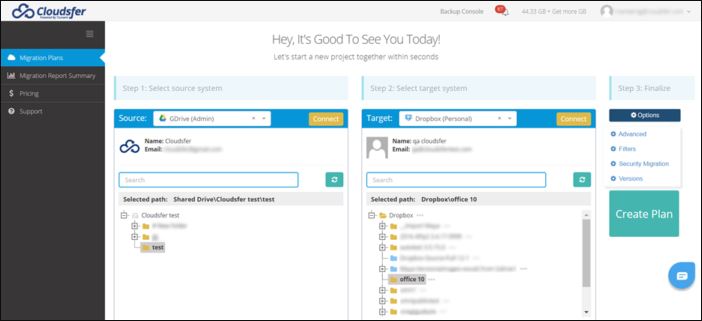 dropbox google drive